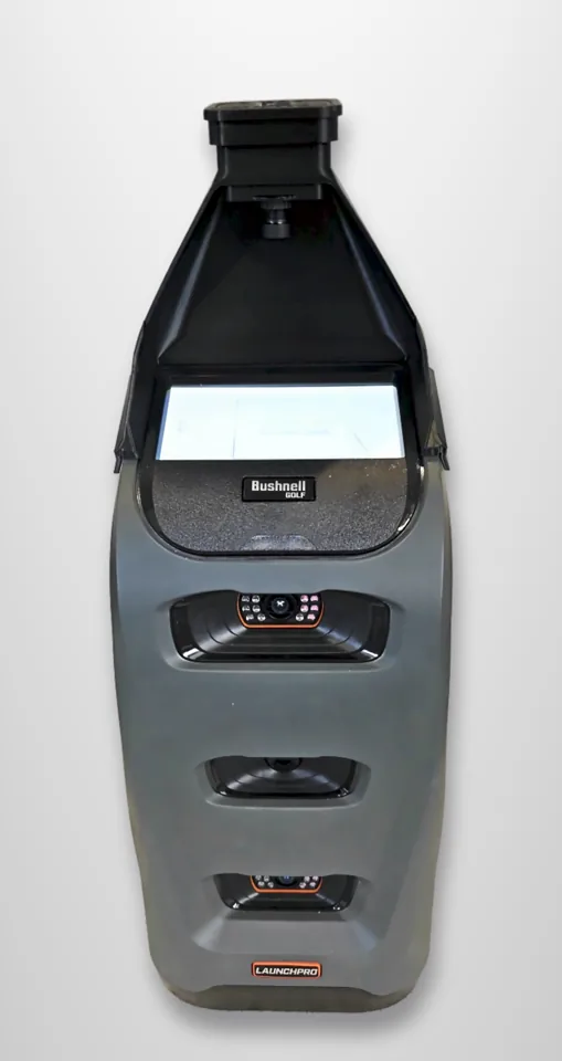 Front view of a Launch Pro with the hood over its screen